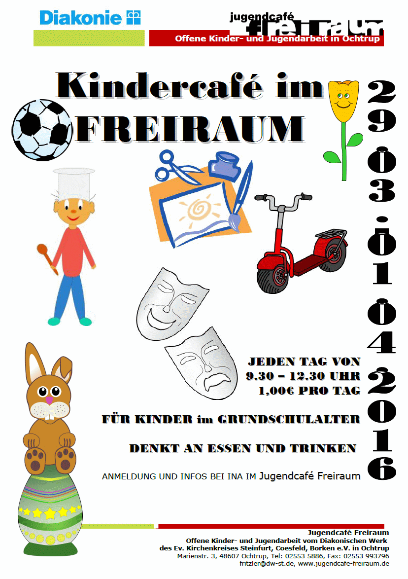 2016 Kindercafe Ostern